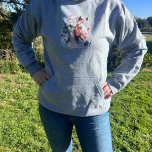 poleron-reitsport-gris-floreado